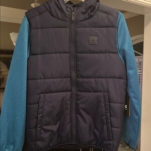 Under Armour Kids' Navy and Blue Jacket
